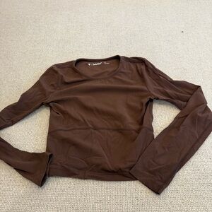 TNA Action Chocolate Long Sleeve Women's Top
